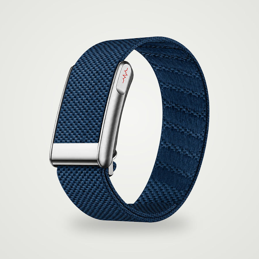 Bracelet connecté Pulsoo coloris Bleu nuit