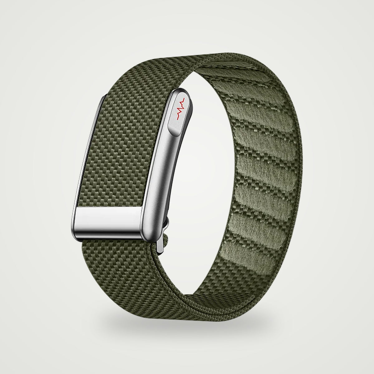 Bracelet connecté Pulsoo coloris Vert olive